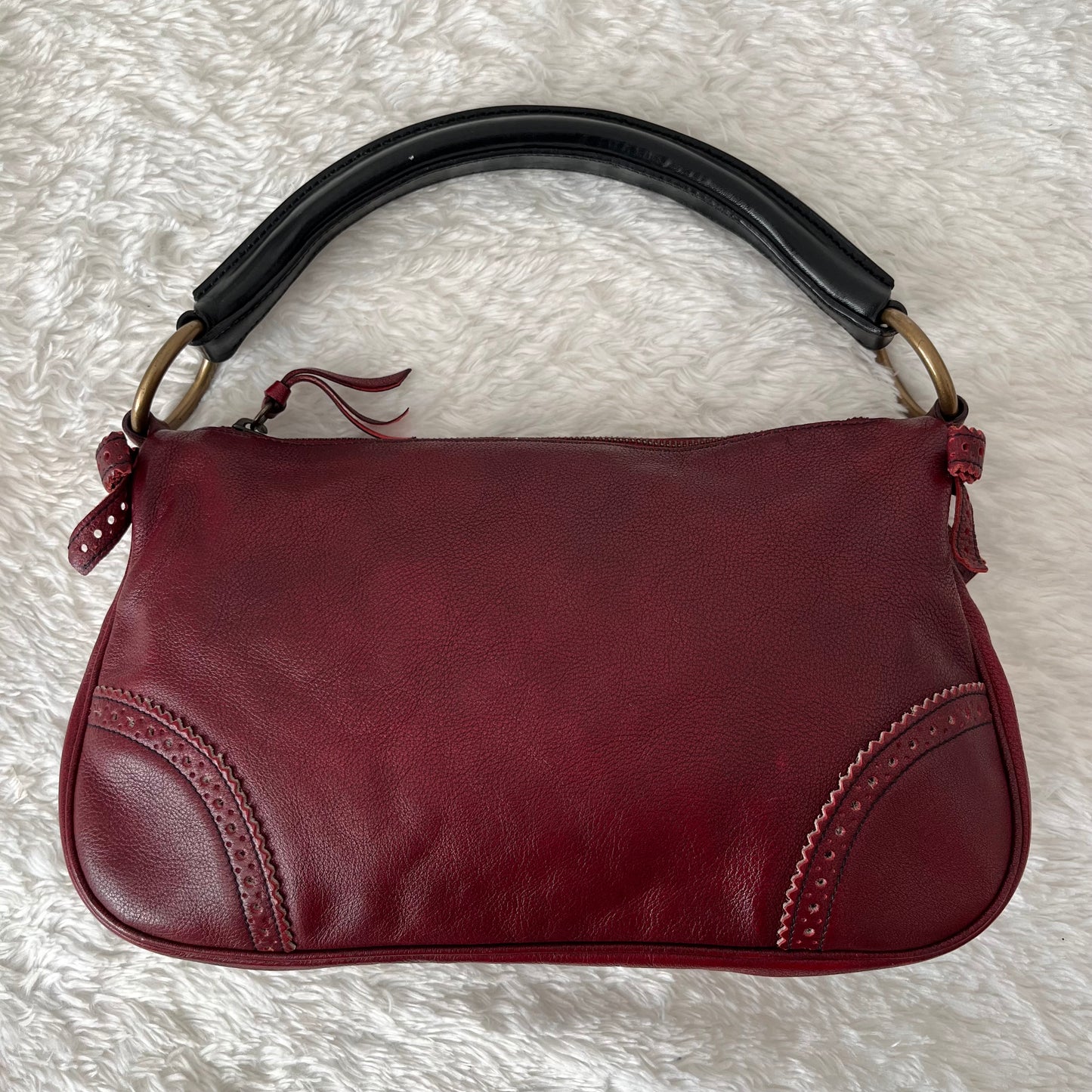 Miu Miu Handbag Hobo Leather