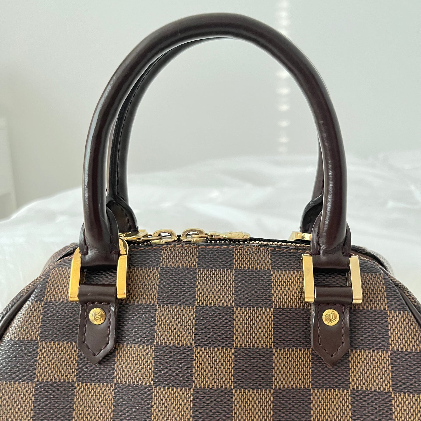 Louis Vuitton Damier Rivera Mini Hand Bag