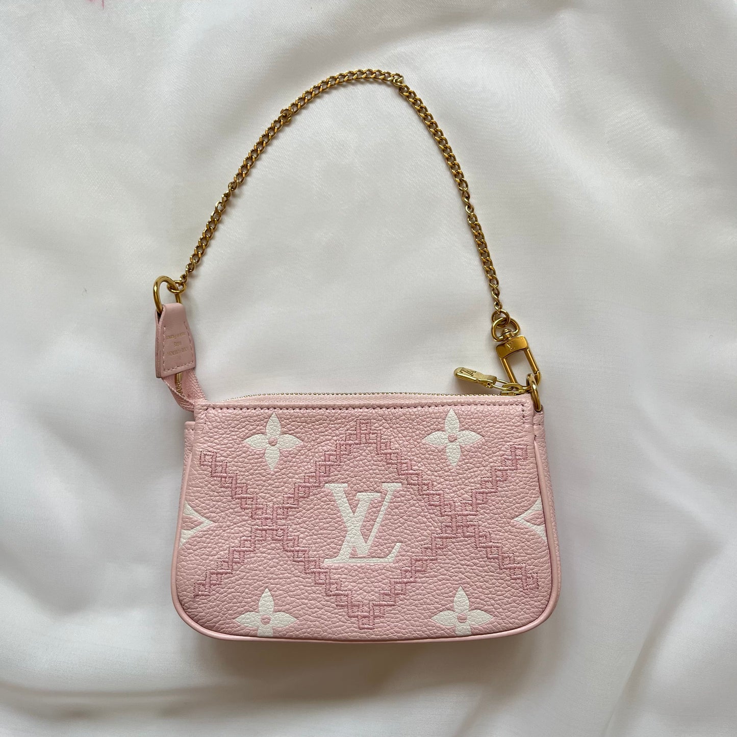 Louis Vuitton Empreinte Monogram Giant Broderies Mini Pochette