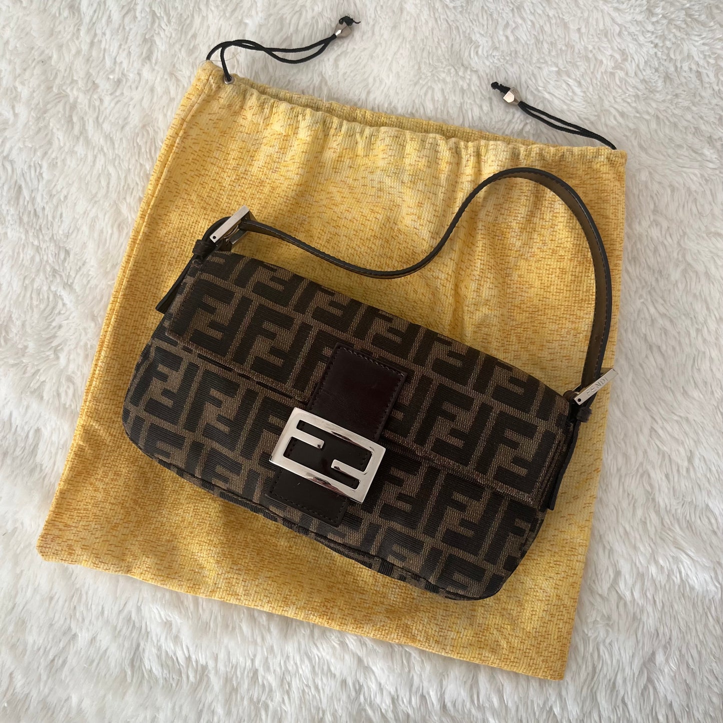 Fendi Zucca Baguette