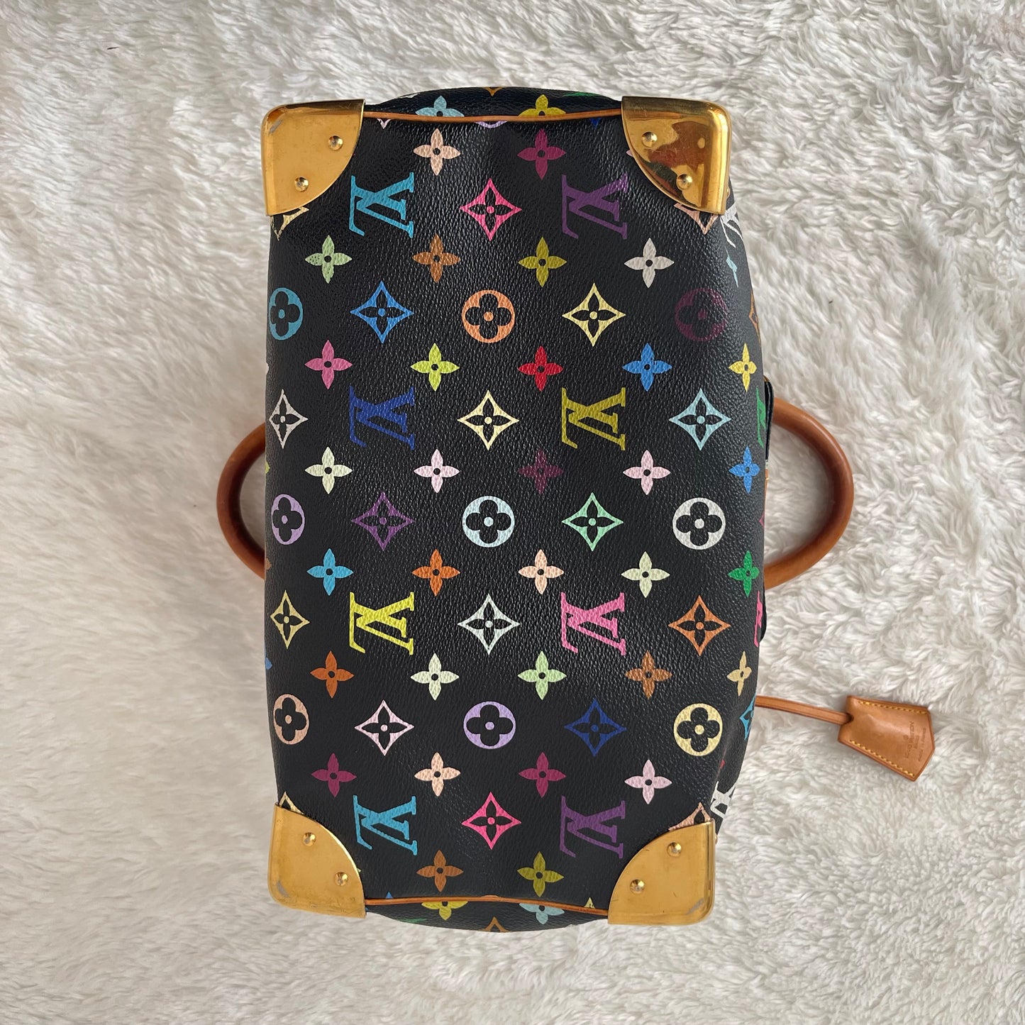 Louis Vuitton x Takashi Murakami Monogram Multi Color Speedy 30