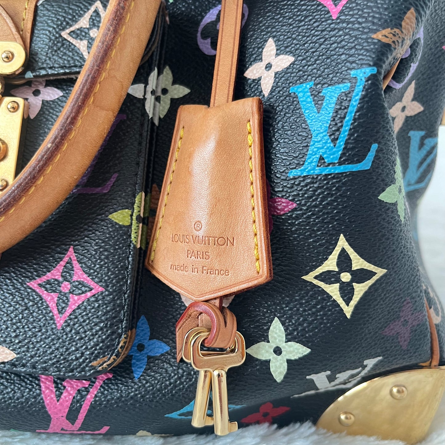 Louis Vuitton x Takashi Murakami Monogram Multi Color Speedy 30