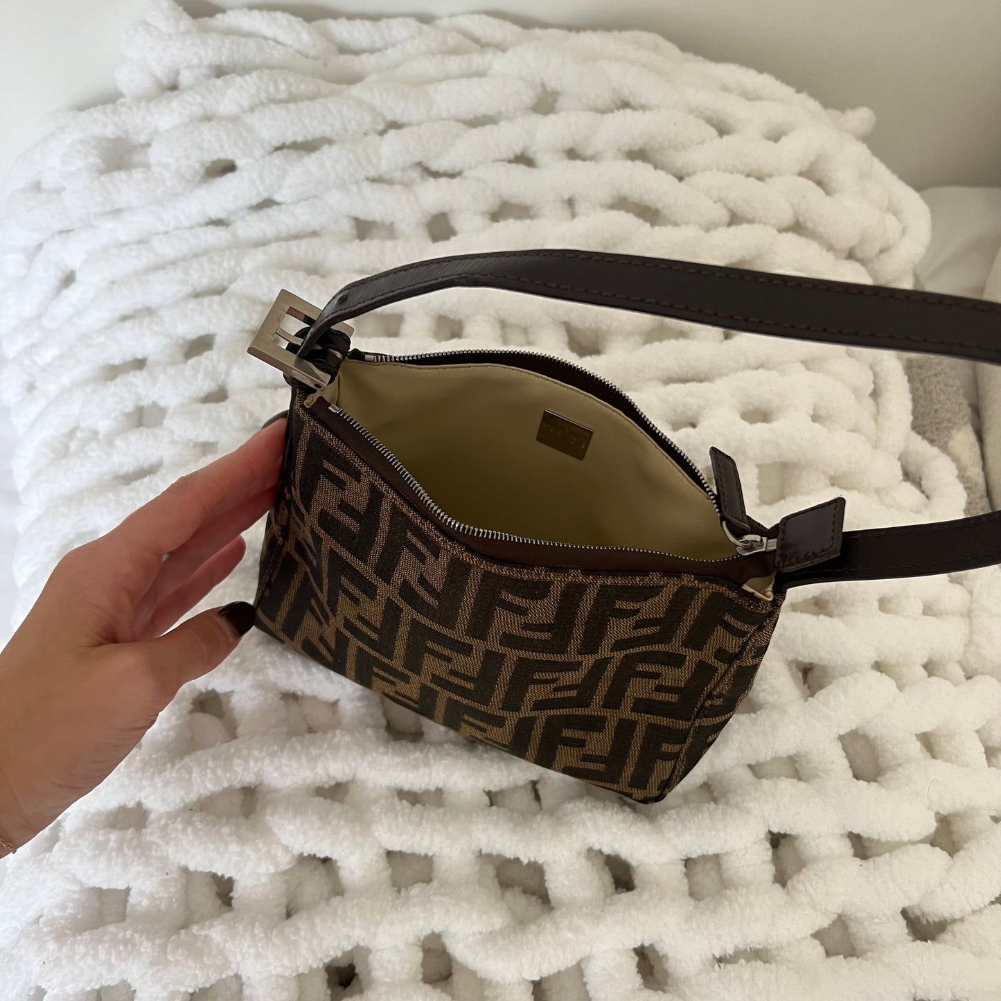 Fendi Zucca Mini Shoulder Bag