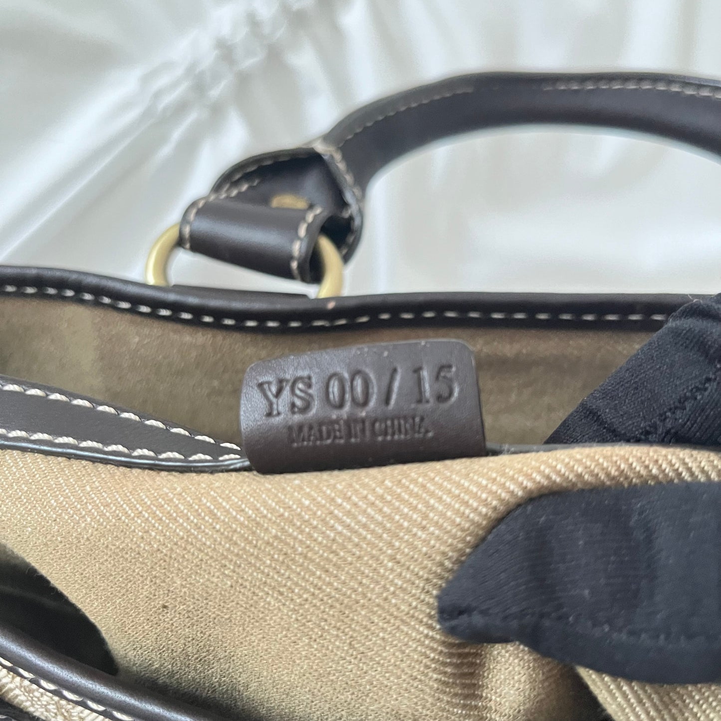 Celine Canvas Triomphe Boogie Macadam Handbag
