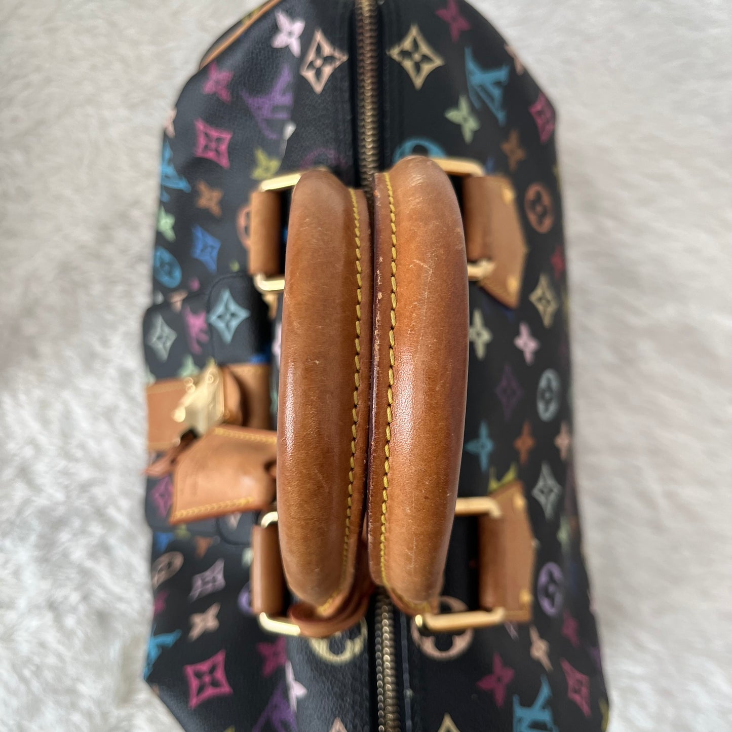 Louis Vuitton x Takashi Murakami Monogram Multi Color Speedy 30