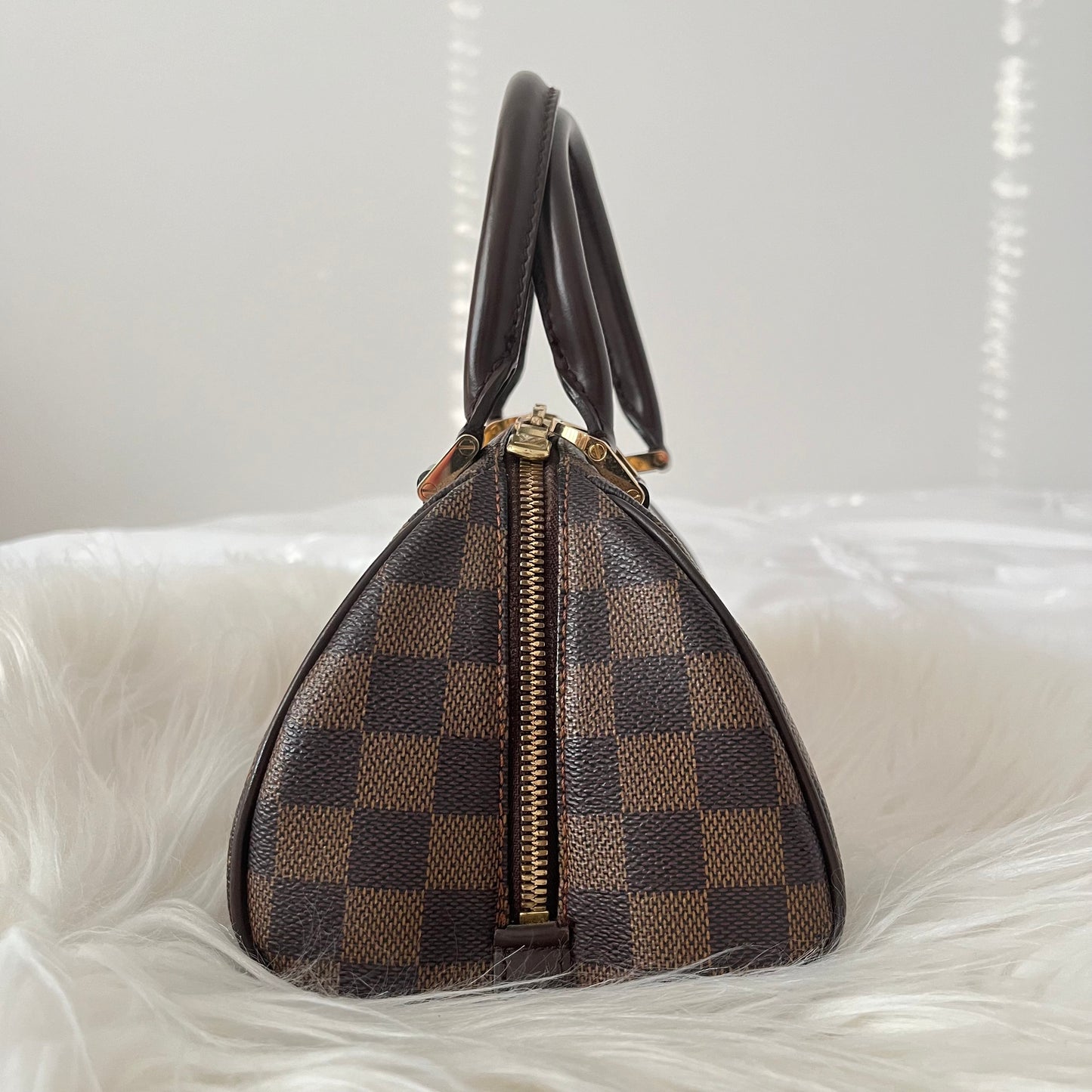 Louis Vuitton Damier Rivera Mini Hand Bag