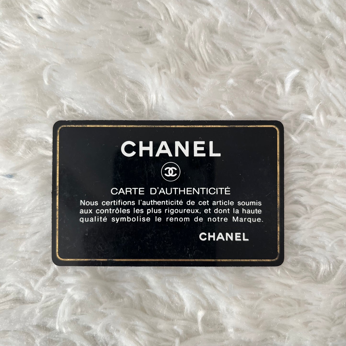 Chanel Camera Matelasse Black Lambskin Bag