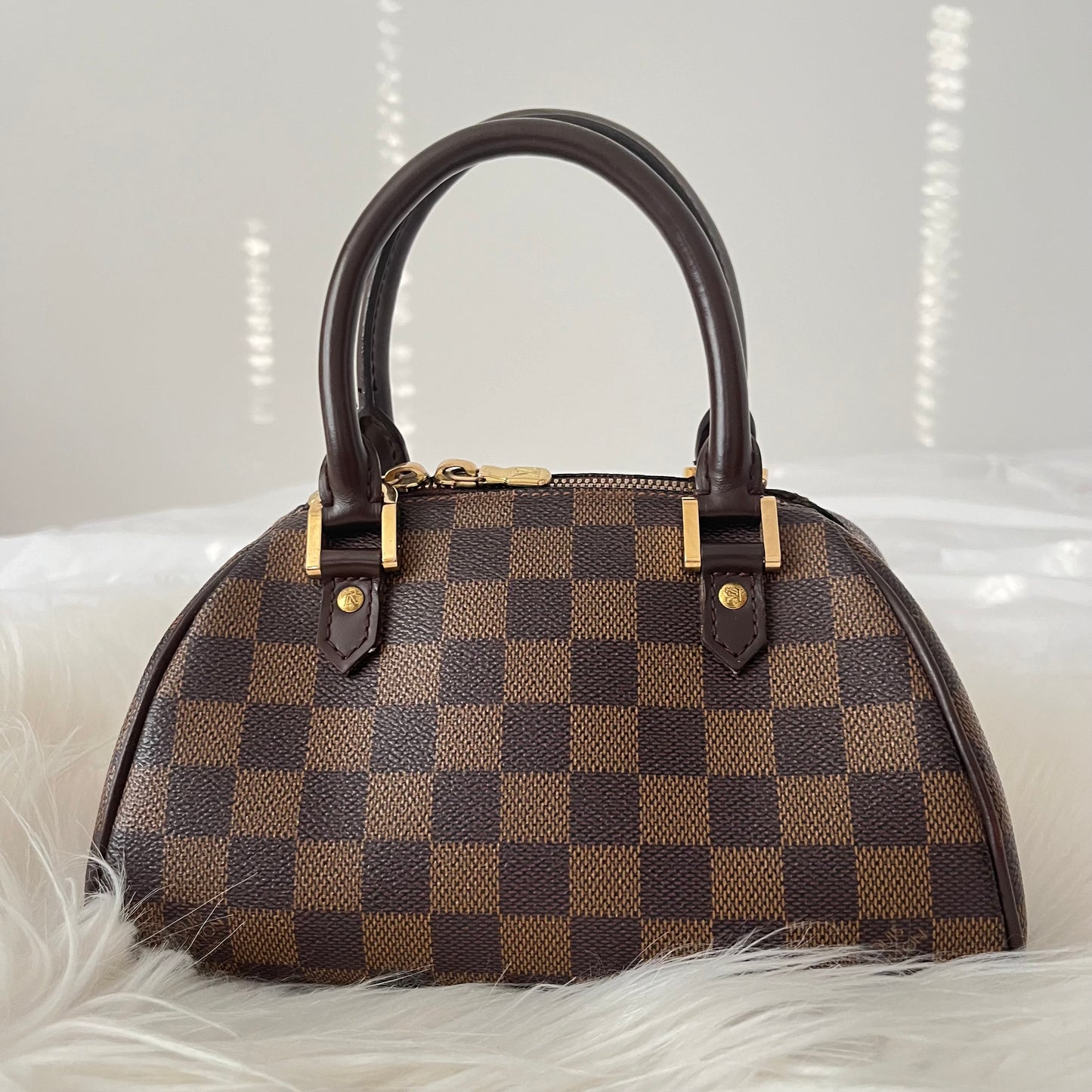 Louis Vuitton Damier Rivera Mini Hand Bag