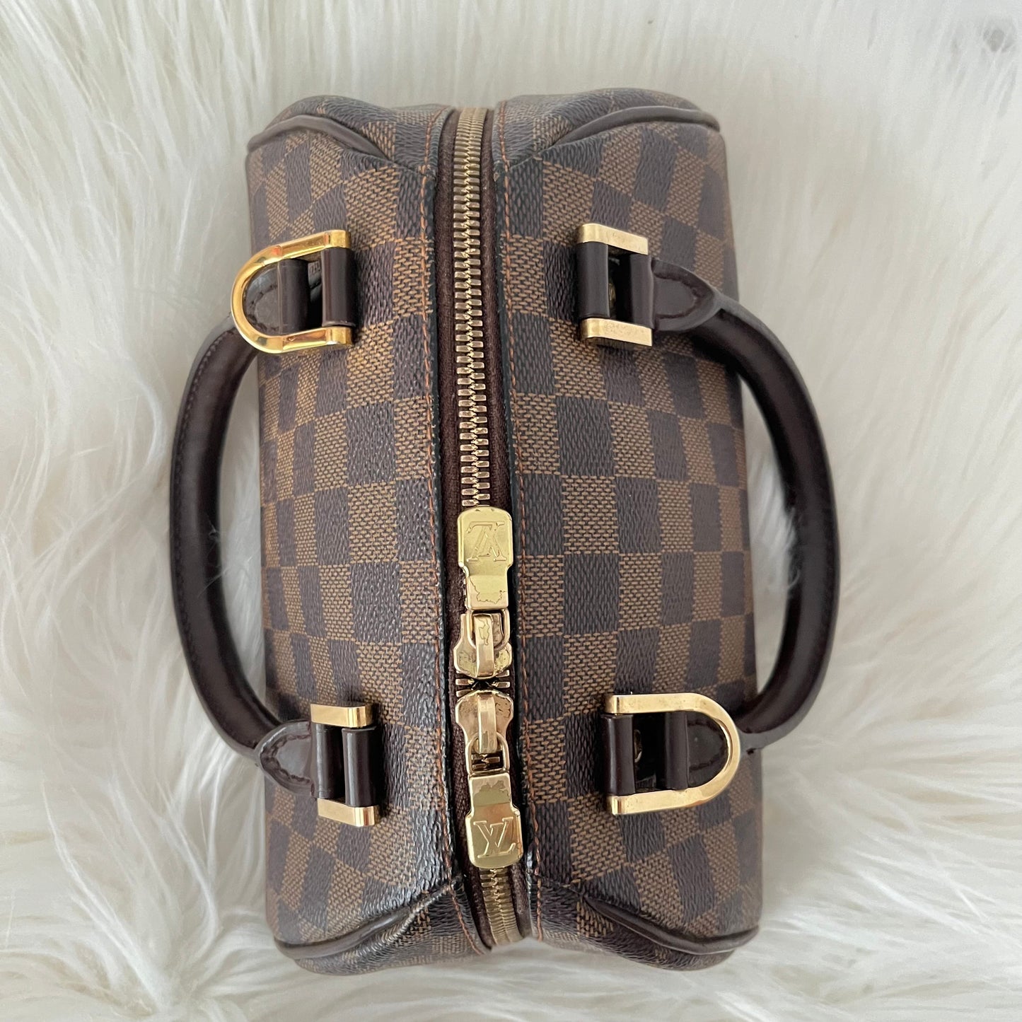 Louis Vuitton Damier Rivera Mini Hand Bag