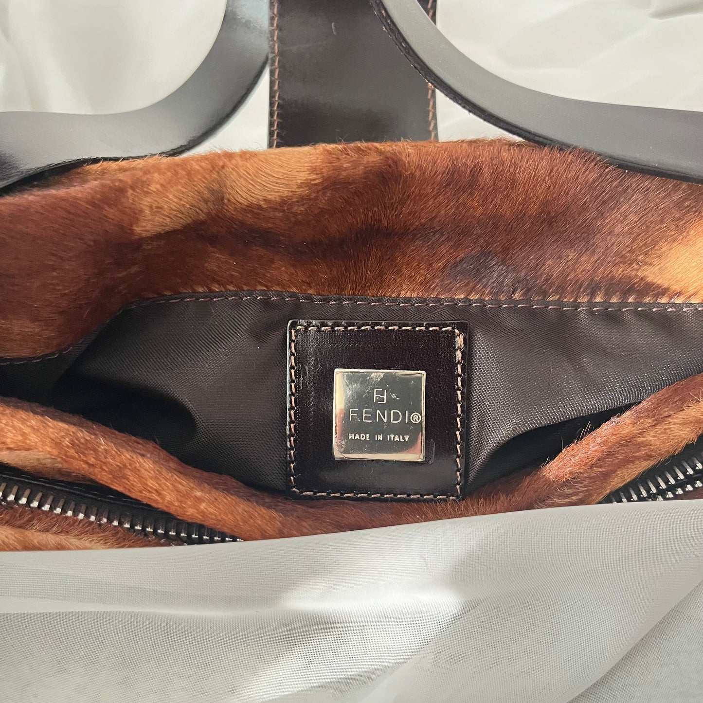 Fendi Calf Shoulder Bag