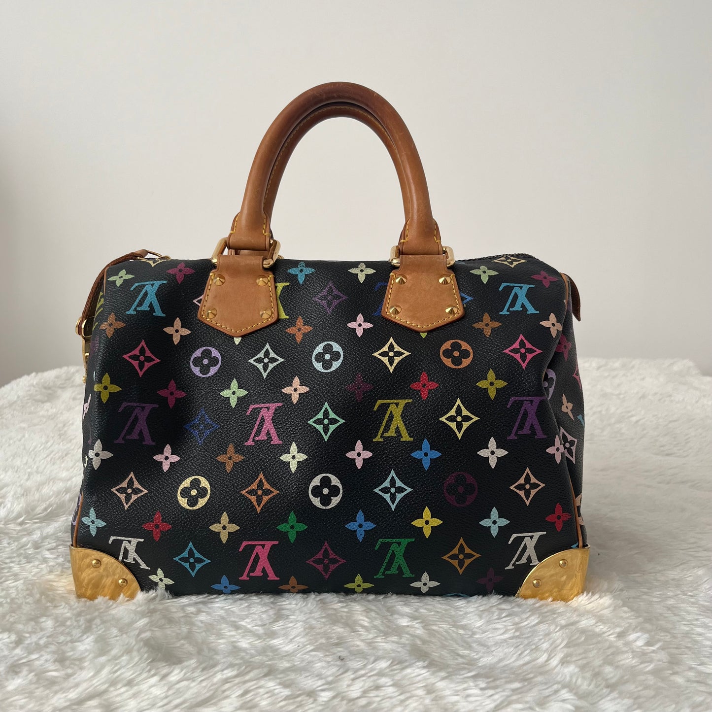 Louis Vuitton x Takashi Murakami Monogram Multi Color Speedy 30