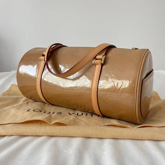 Louis Vuitton Monogram Vernis Bedford Handbag Noisette