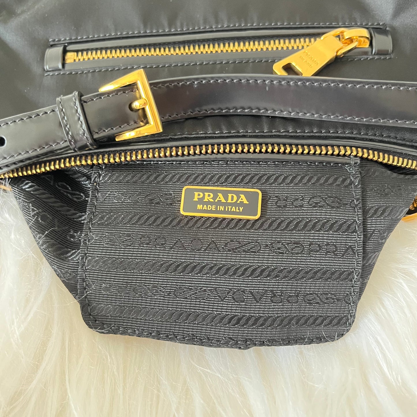 Prada Tessuto Shoulder Bag