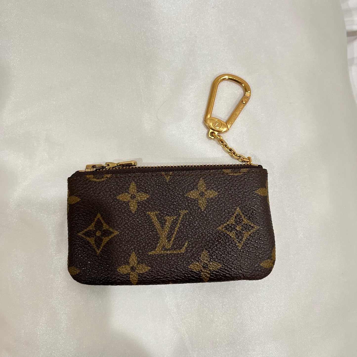 Louis Vuitton Monogram Pochette Cles Coin Case